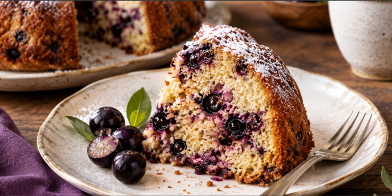 Gâteau brésilien à la jabuticaba
