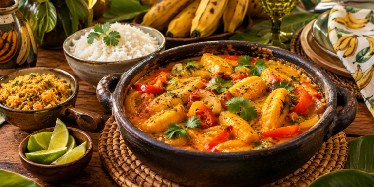 Moqueca végétarienne à la banane plantain